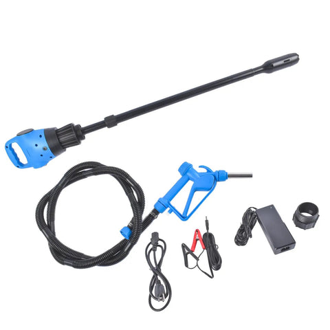 55 Gallon Electric Drum Barrel Pump For Diesel And Kerosene Transfer With 120V AC And 12V DC Options Wide Compatibility For Mild Detergents Antifreeze And Ag Chemicals Effortless Fluid Handling