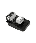 Close-up view of a plug-and-play limit switch kit for laser engraving machines with cable replacement endstop for 5W and 10W models.