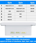 All In One Embedded Barcode Scanner With 1D 2D QR Code Scanning Module USB Interface NFC Reader With 6pin, 5pin, 4pin support