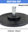 Suction cup for DIY Reciprocating Linear Motor 24V DC Long Stroke, 3.94-inch diameter, shown with weight details on blue label.