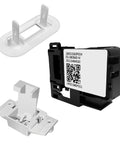 Durable Lid Lock Kit For GE And Hotpoint Washers Replacement WH01X27954 With Easy Plug And Play Install And Pro Grade Build Replaces WH01X26114 WH01X24114 EG380843M 290D1580P004 290D1580P002, black and white washer lid lock parts