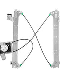 Rear Passenger Side Window Regulator With Motor 2 Pin Connector For 2000-2006 Chevy Suburban Silverado 1500 3500 Avalanche GMC Sierra 1500 2500 3500 Yukon XL Escalade ESV
