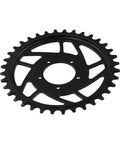 36T Chainring For 1000W Mid Drive E Bike Motor 13mm Offset 6061 T6 Aluminum Black Sprocket Wheel For 48V 52V Bafang Systems