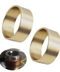 Bronze Bushing Replacement 2 Pack For Lawn Mower Clutch Parts 20 And 30 Series With Three Quarter Inch Crankshaft Fit 200349A 350339 Compatible Durable Bronze Bushing Set For Easy Install In Garden Equipment, two bronze bushings