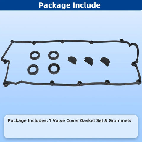 Engine Valve Cover Gasket Set For Hyundai And Kia 2.0L L4 Cars Elantra Tiburon Tucson Soul Spectra Spectra5 Sportage 2003-2012