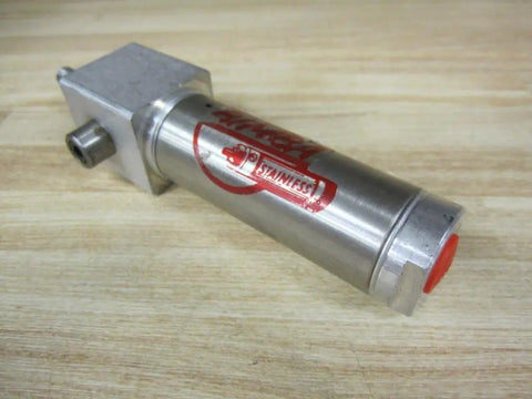 BFT-091-V 1 Inch Stroke Pneumatic Cylinder for Industrial Automation on wooden surface