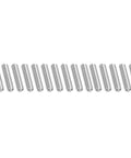 Front view: 15 pcs 3/8-16 UNC 304 stainless steel fully threaded rods, 1.6 in long, right-hand threads