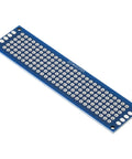Double Sided FR4 PCB Board 8x2 Cm Blue 1.6 mm Thick 20 Pcs Perfboard Grid 2.54 mm For DIY Soldering Electronic Experiments Starter Kit