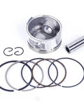 Big Bore Cylinder Kit For GY6 139QMB 139QMA Scooters Rebuild Kit Includes 50mm Piston Piston Ring Piston Pin Piston Pin Clip Gaskets