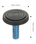 Threaded Leveling Feet M6 Cup Glides For Furniture And Tables Adjustable Foot Levelers Home Diy 20 Pack Durable Rust Resistant Load Bearing