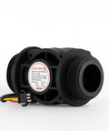 Water Flow Control Kit With LCD Display, G1 Flow Sensor, G1 Solenoid Valve, 12V Power, Auto Shutoff, real-time flow rate monitoring