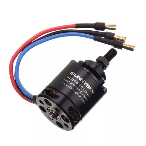 X2216 Brushless Drone Motors Short Shaft Version 880KV Black Pro Grade Performance Quad Copter Upgrade With Cooling Torque