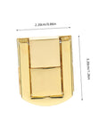 Retro Toggle Lock Latch Hardware 5pc Set For Wooden Boxes Toolboxes Suitcases Jewelry Boxes And Chests Zinc Alloy Secure Closure Kit