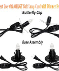 Himalayan Salt Lamp Replacement Bulbs 15 Watt Six Pack E12 Socket Incandescent Long Lasting Bulbs For Most Salt Lamps