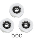 3-Piece Nylon Planetary Gear Set With 36-Tooth Gears For E Motors displayed with clips