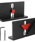 Two Pack Right Angle Spline Jig Set Built Tough For Box Joints And Adjustable Corner Dovetail Jig On Table Saws And Router Tables