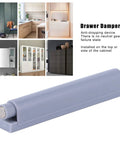 Heavy Duty Magnetic Push Latches Soft Close Cabinet Hardware Spring Loaded Touch Release Concealed Door Pads mounted drawer damper.