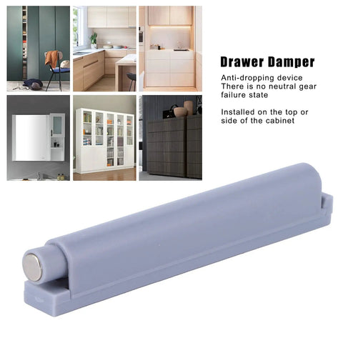 Heavy Duty Magnetic Push Latches Soft Close Cabinet Hardware Spring Loaded Touch Release Concealed Door Pads mounted drawer damper.