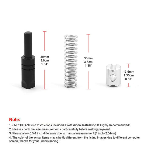 Beefed Up Aluminum Transmission Housing Assembly For 4L60E 4L65E 4L70E Heavy Duty Transmissions with included spring and components.