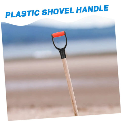 Heavy Duty Shovel Handle Replacement Grip For Garden Tools Spade Ergonomic No Slip Anti Slip Comfort Grip with beach background