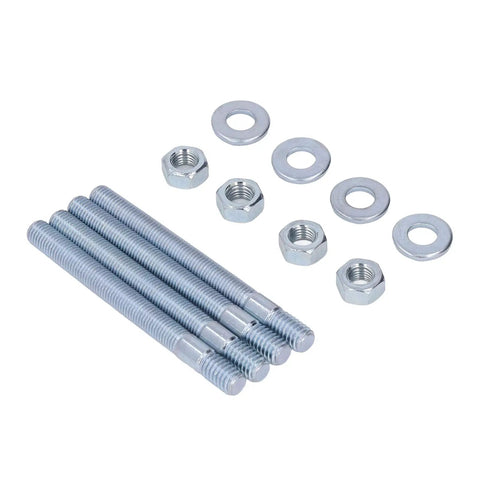 Carburetor Studs Kit With Spacers, 3.5 Inch Mounting Stud Set For Five Sixteenth Inch Thread Intake Manifolds, Replacement.