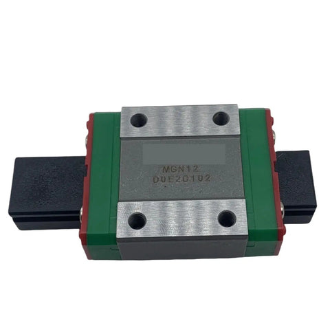 Precision MGN12C Block Linear Guide Rails For Smooth Machine Motion, 12mm sealed bearing slide block, durable steel material.