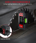 Heavy Duty Digital Angle Finder With Dual Axis Level And Quick Slope Checks Featuring Clear Led Screen And Built Tough Construction For No Fuss Contractor Projects Daily, USB-C recharge and level gauge on circular saw.