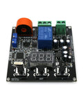 Kickass 50 Amp Electric Current Sensor Module With Sick AC Current Transducer Capabilities And Straight Up DC 24V Switching Output For Heavy Duty Wiring Jobs That Demand Tight Tolerance Monitoring And Instant Alerts with digital display and buttons.