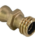 Tight Grip Forklift Propane Lp Gas Tank Valve Male Connector Fitting And Quick Disconnect Adapter in brass, designed for easy hookups.