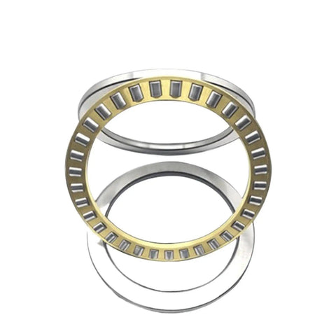 Heavy Duty Thrust Cylindrical Roller Bearing For Industrial Machinery High Load Capacity Smooth Operator Replacement Part Model 81214M 70X105X27mm close-up view showing detailed roller arrangement.