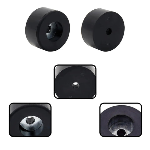 8 Piece Anti Vibration Rubber Feet Kit For Air Compressors Generators And Pressure Washers Isolation Pads Replaces 192310GS close-up