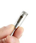 Close-up of 15 Pack Heavy Duty Diamond Drill Bit, nickel coated, 10mm width for tile and glass projects.