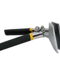 Pro Grade Heavy Duty Sheet Metal Bender With Straight and Curved Handle Hand Seamer for Metal and Stainless Steel, comfort grip, steel construction