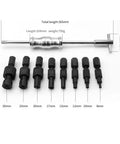 Nine Piece Heavy Duty Inner Bearing Sliding Hammer Puller Tool Kit Has Smart Drawer Storage Fits Mechanics And Car Guys Who Love Keeping It Clean While Ripping Out Stubborn Parts To Keep The Ride Running Like A Dream Every Day. steel puller set with 8mm-30mm adapters and 365mm hammer