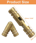Concealed Brass Barrel Hinges Set For Jewelry Boxes And Woodworking Projects 50 Pieces 25x5mm Gold Brass Invisible Hinges