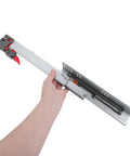 Heavy Duty Soft Close 10 Inch Concealed Undermount Drawer Slides Full Extension Runners In Cold Rolled Steel held in hand