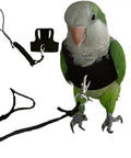 Soft Fleece Parrot Flight Harness Vest With 2 Meter Leash For Parakeets Cockatiels Conures And Budgies Outdoor Training