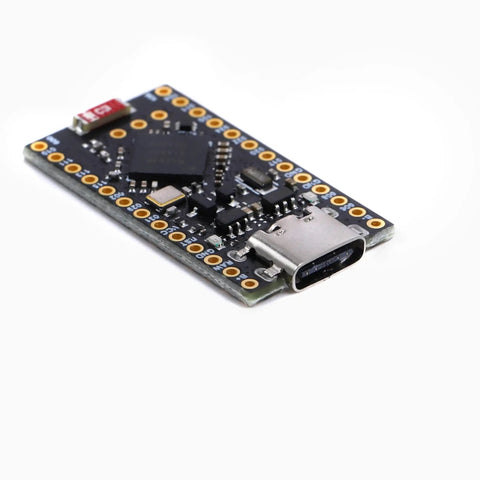 Pro Micro NRF52840 Wireless Bluetooth Development Board Featuring A Slick Charging Management Module And 2.4G Transceiver Low Power SoC For Straight Up Prototyping 3 Pack close-up view showing USB-C connector and circuits.