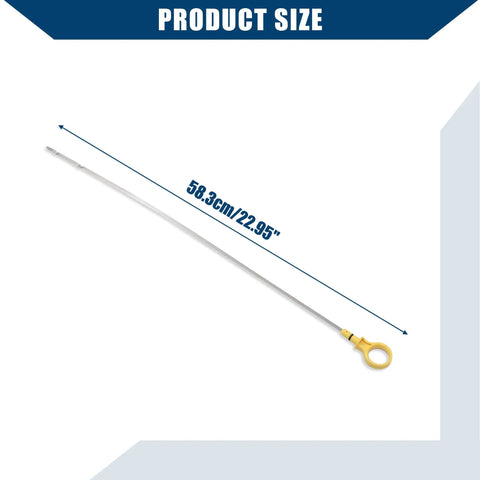 Mazda Engine Oil Dipstick For Mazda 6 2009 2013 And CX9 2007 2015 Metal Oil Level Dipstick Durable Silver Tone 58.3cm
