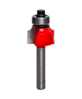 Radius Rounding Router Bit With Perma Shield Coating And Quadra Cut Design Delivers A Flawless Finish, 1/8 Inch Radius, 2-3/16 Inch Cutting