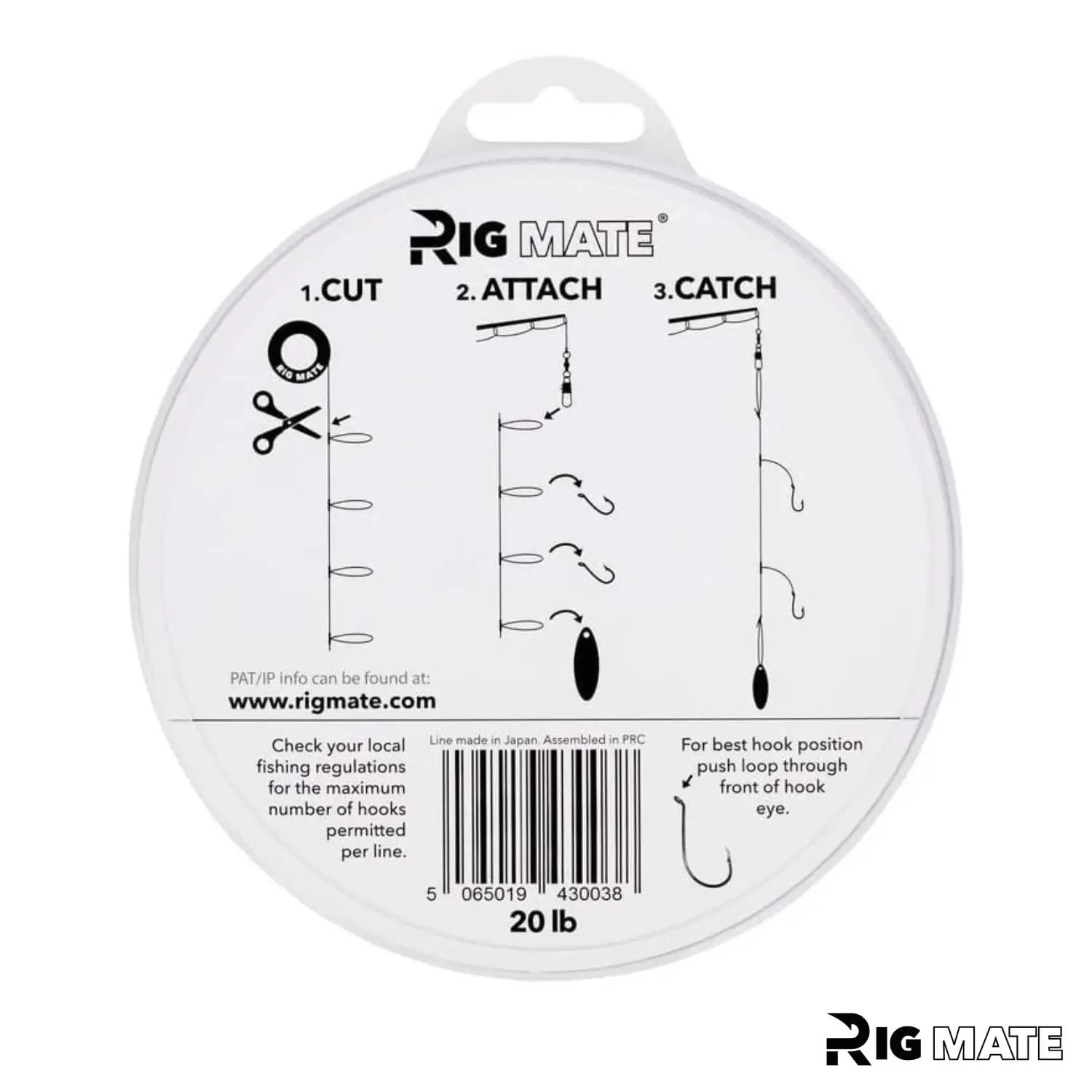 Track Rig Loop 20 Lb Pre Tied Dropper Loop Rigs On Fishing
