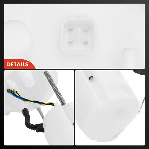 Electric Fuel Pump Module Assembly Compatible With Honda Odyssey 2018 To 2022 V6 3.5L showing detailed wiring and connector.