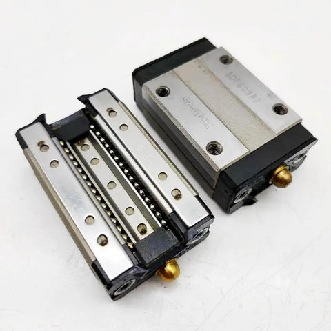 Ultra Smooth Linear Carriage SR15W1UU And SR15W1SS GK Block For CNC Automation And 3D Printing Beefed Up Heavy Duty Load Bearing Guide Rail System With Precise Sliding Action Easy mounting And High Performance Wide Stock, steel linear carriage pair