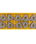 Box of 20Pcs Bronze Carbide Turning Inserts WNMG 432 080408 Pro-Grade for lathe cutting tools, PVD coated for steel & stainless steel.