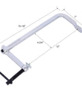 Straight Up Heavy Duty 12 Inch Bar Clamps Pack Of 4 With Dead Locking Grip And Drop Forged Steel Build dimensions and details