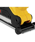 Heavy Duty Angle Grinder Dust Shroud Fits Four Half Inch Through Five Inch Models With Adjustable Shoe And Plunge Cut Build close-up of dust shroud attachment.