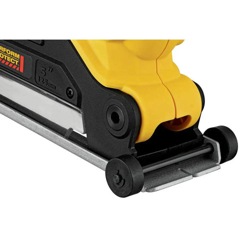 Heavy Duty Angle Grinder Dust Shroud Fits Four Half Inch Through Five Inch Models With Adjustable Shoe And Plunge Cut Build close-up of dust shroud attachment.