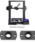 Six Piece T8 Lead Screw POM Nuts Z Axis Replacement Trapezoid Motor Screws Compatible With Creality Ender 3 Pro CR 10 3D Printers