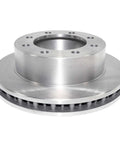 Front Vented Brake Rotor For Street And Track, Hub-Centric Fit With Non-Directional Swirl Finish, Easy Install, Pro Grade Castings
