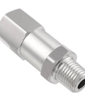 Yoebor 304 stainless steel detachable check valve, 1/4 inch FNPT inlet x MNPT outlet, single unit